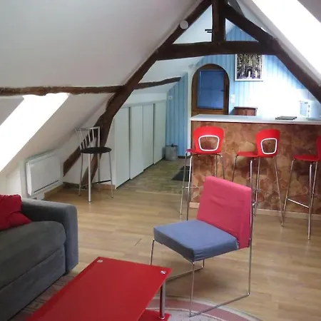 A L'etage D'une Longere Normande アパート Saint-Wandrille-Rançon