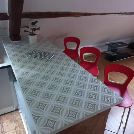 A L'etage D'une Longere Normande Apartamento
