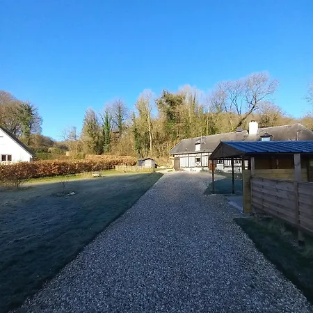 A L'etage D'une Longere Normande アパート Saint-Wandrille-Rançon