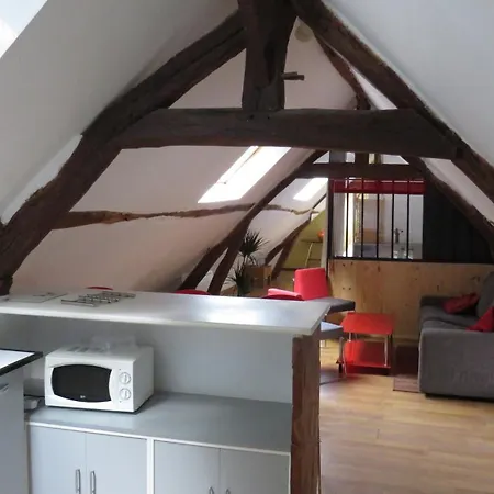 A L'etage D'une Longere Normande アパート Saint-Wandrille-Rançon