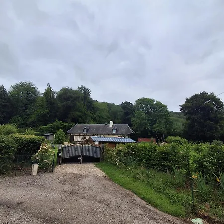 Apartamento A L'etage D'une Longere Normande Saint-Wandrille-Rancon