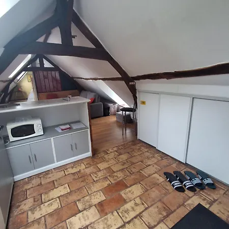 A L'etage D'une Longere Normande Apartamento *
