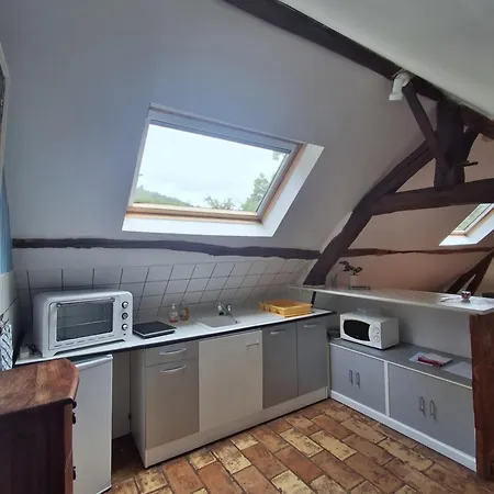 Apartamento A L'etage D'une Longere Normande Saint-Wandrille-Rancon