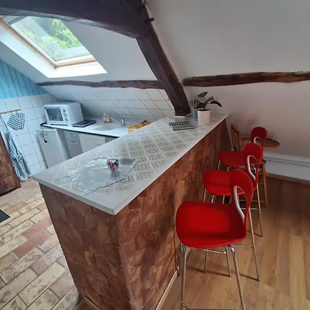 Apartamento A L'etage D'une Longere Normande Saint-Wandrille-Rancon