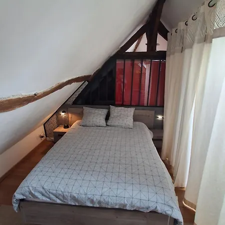 A L'etage D'une Longere Normande Apartamento *