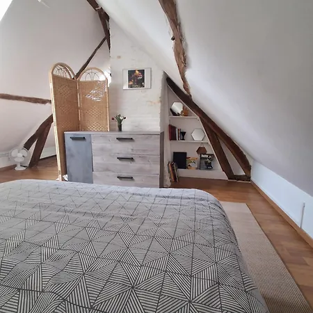 Apartamento A L'etage D'une Longere Normande *